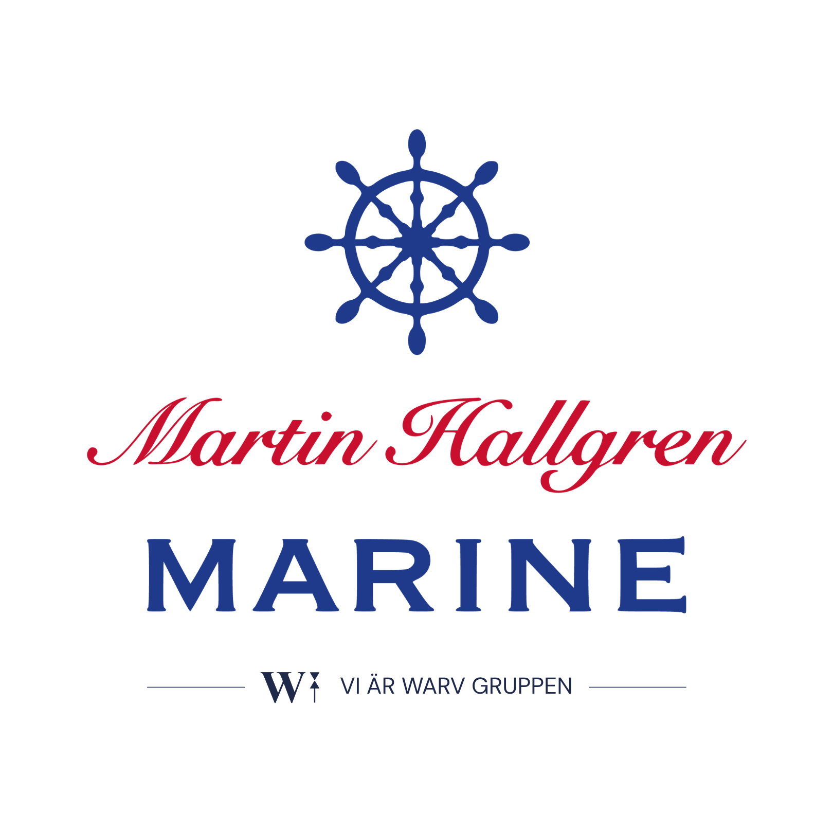 Martin Hallgren Marine logotyp